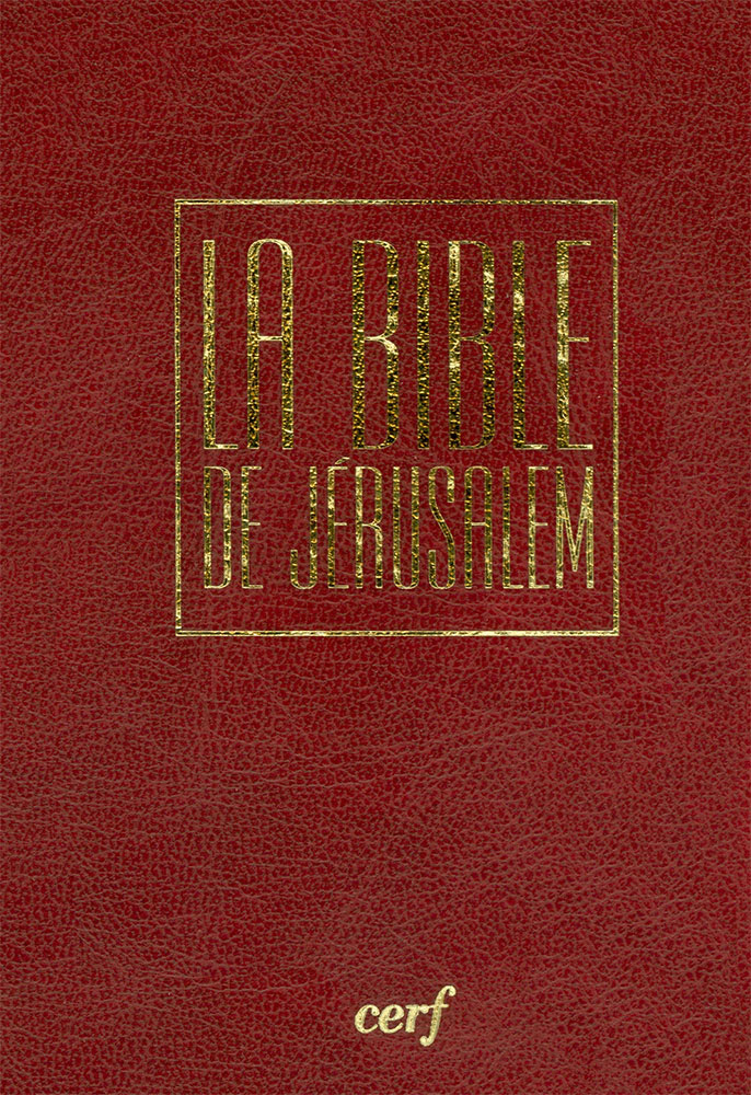 Bible Jérusalem