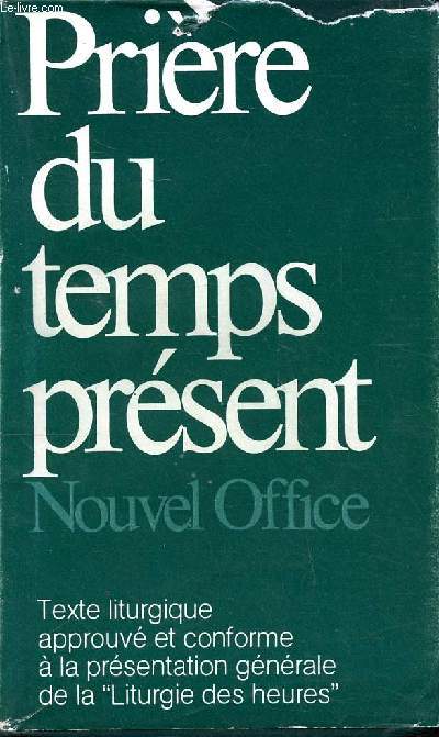 Prière du Temps Présent Bréviaire